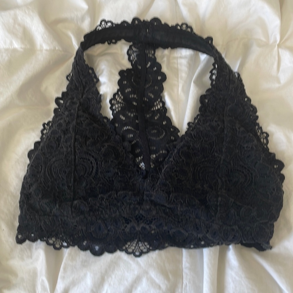 Hollister BLACK LACE BRALETTE